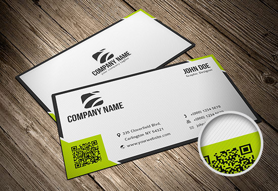 business card freebie