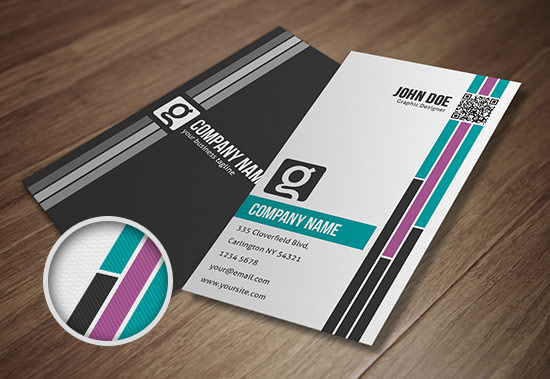 business card freebie