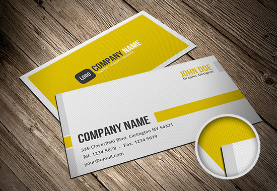 business card freebie