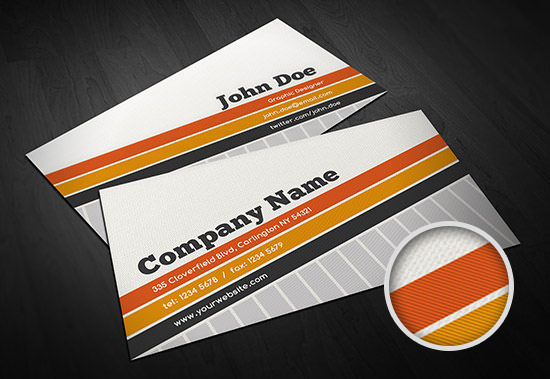 business card freebie