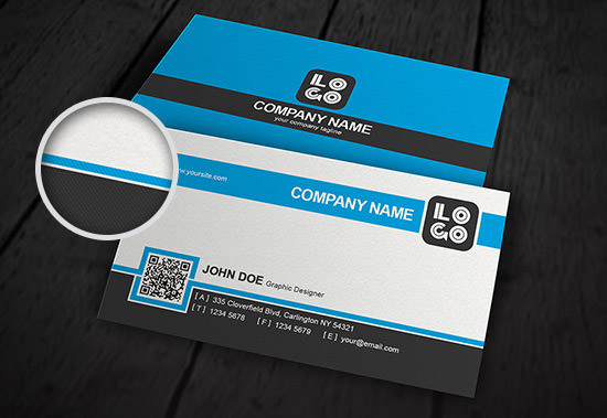 business card freebie