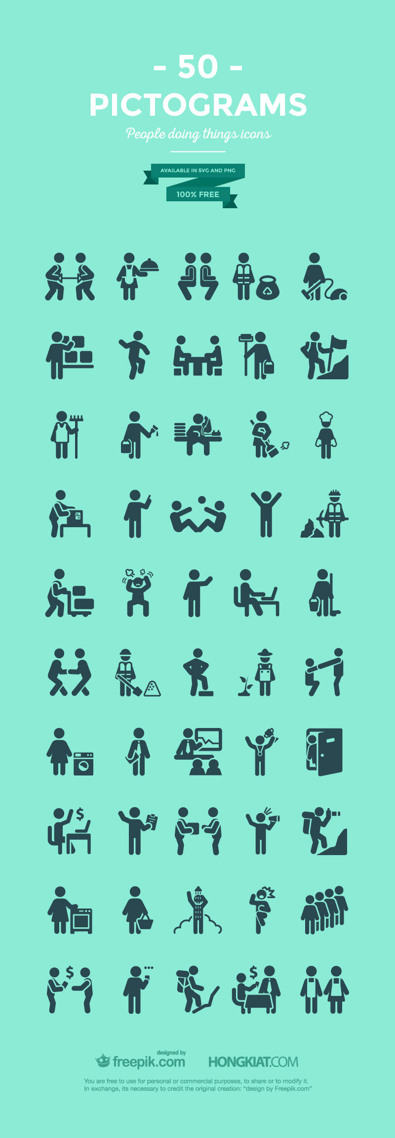 free pictogram icons