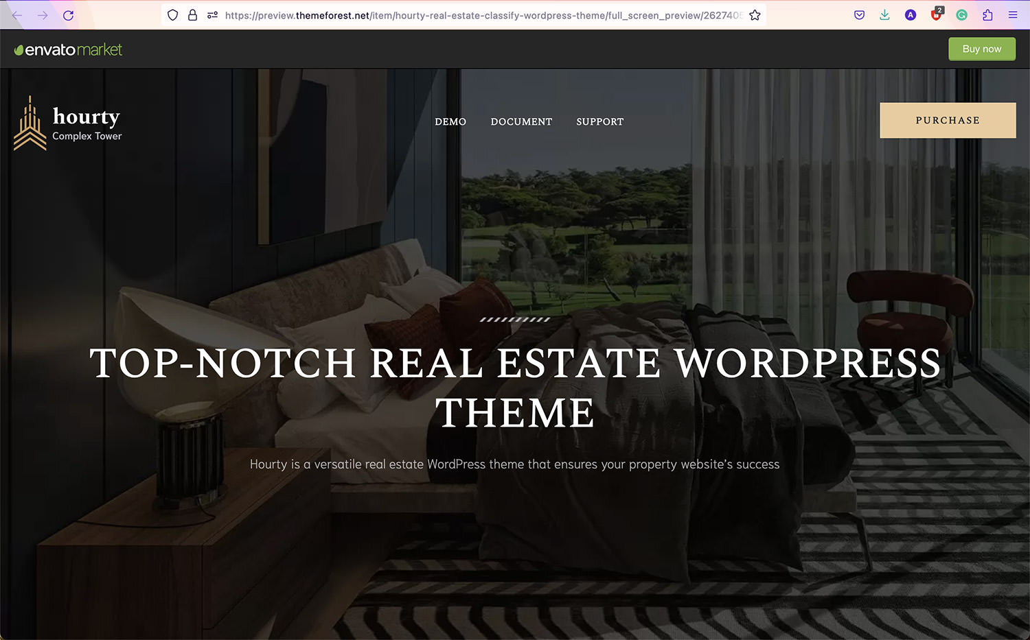Hourty WordPress Theme